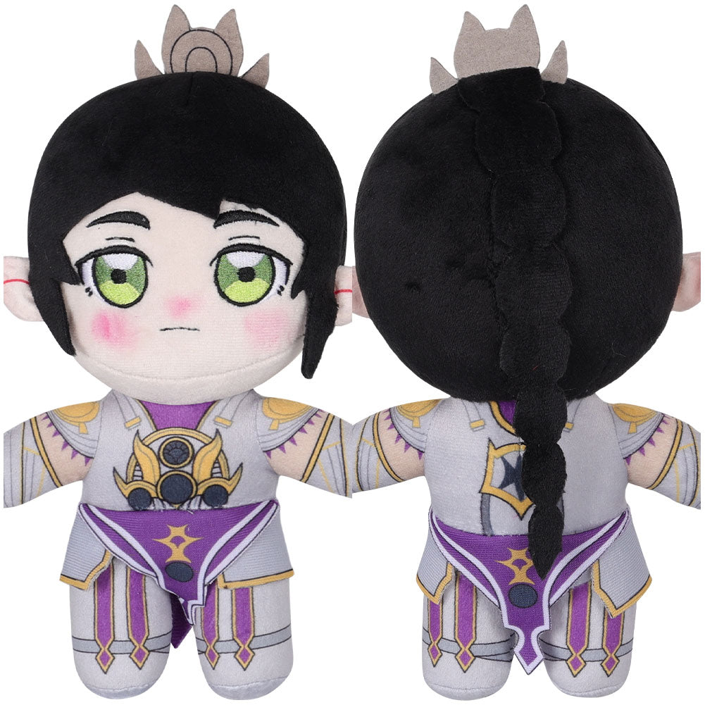 Shadowheart  Cosplay Plush Toys Cartoon Soft Stuffed Dolls Mascot Birthday Xmas Gift