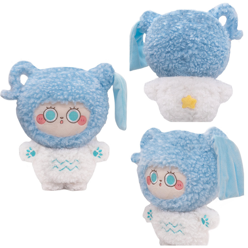 Sternbild Wassermann Cosplay Plüschtiere Cartoon weiche Plüschpuppen Maskottchen Geburtstag Weihnachten Geschenke