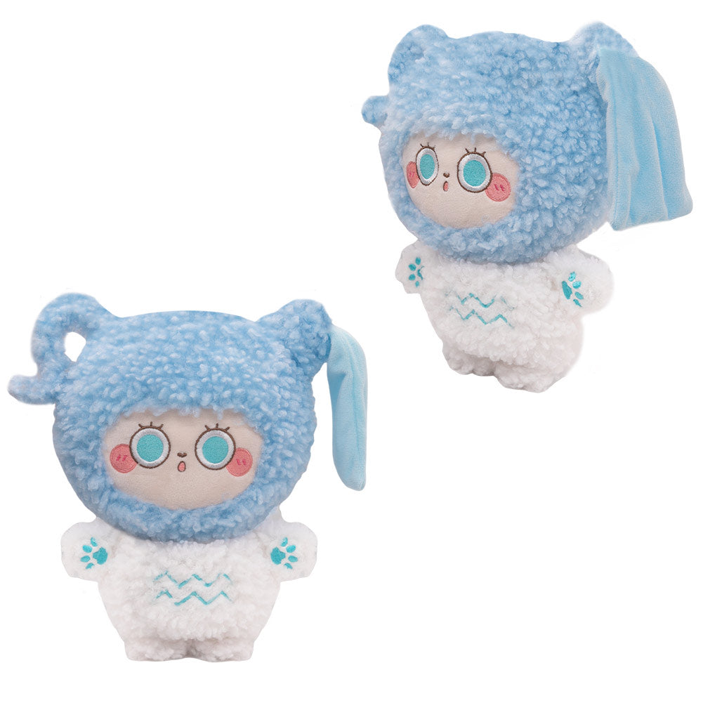 Sternbild Wassermann Cosplay Plüschtiere Cartoon weiche Plüschpuppen Maskottchen Geburtstag Weihnachten Geschenke
