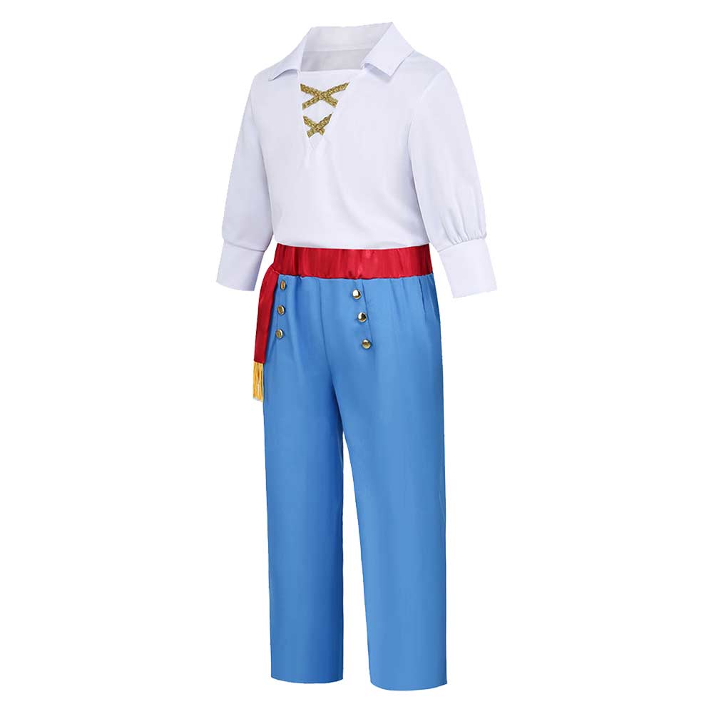 The Little Mermaid Kinder Prinz Eric Cosplay Kostüm Outfits Halloween Karneval Anzug