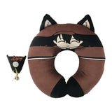U-förmiges Kissen Plüsch-Nacken-Kissen Kissen Spielzeug Geschenke