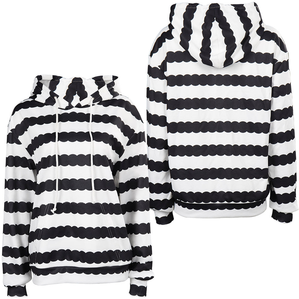 unisex Erwachsene Cosplay Kostüm Hoodie Pullover Outfits Halloween Karneval Anzug Sweatshirt