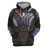 unisex Erwachsene Hoodie 3D Druck Sweatshirt mit Kapuze Streetwear Pullover
