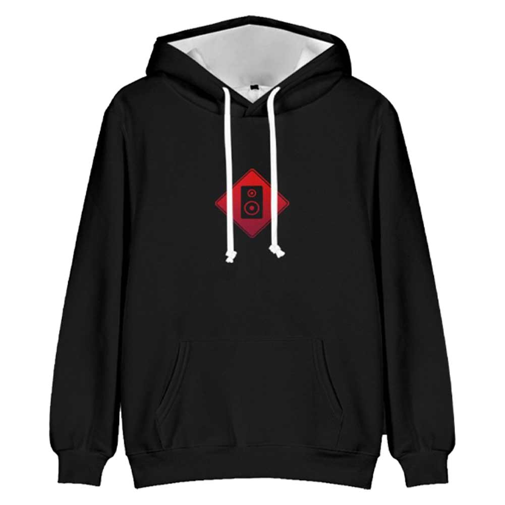 unisex Erwachsene Horrorgames Cosplay Hoodie 3D Druck Sweatshirt mit Kapuze