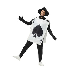 unisex Halloween Cosplay Poker Cosplay Kostüm Outfits Halloween Karneval Verkleidung Anzug