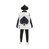 unisex Halloween Cosplay Poker Cosplay Kostüm Outfits Halloween Karneval Verkleidung Anzug