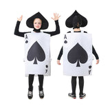unisex Halloween Cosplay Poker Cosplay Kostüm Outfits Halloween Karneval Verkleidung Anzug