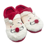 unisex Weihnachten Opa Hausschuhe Warm Hausschuh Weich Plüsch Hause Winter Plattform Schuhe