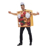 Waffel Cosplay Kostüm Kostüme Halloween Karneval Anzug Lustige Perforamce Klamotten