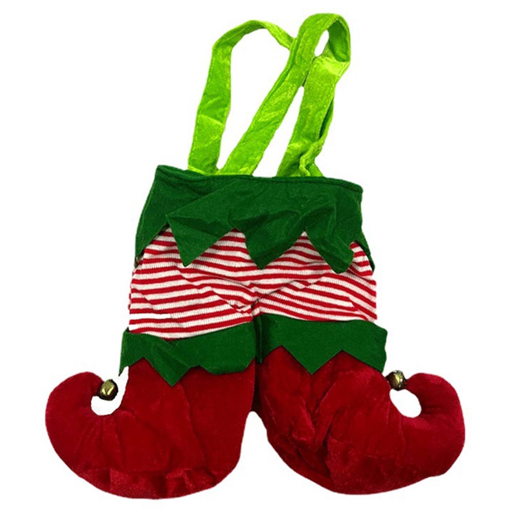 Weihnachten Elf Weinflasche Geschenk Taschen Samt Geschenk Handtasche
