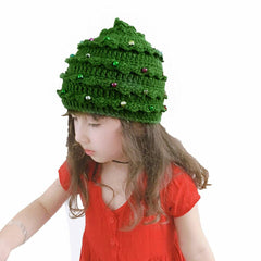 Weihnachtsbaum gestrickt Beanie Hut kalten Hut Weihnachten Erwachsene gestrickt Wollmütze