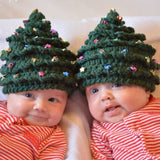 Weihnachtsbaum gestrickt Beanie Hut kalten Hut Weihnachten Erwachsene gestrickt Wollmütze