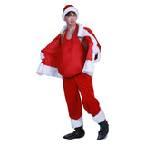 Weihnachtsmann falscher Bauch Cosplay Kostüm Outfits Weihnachten