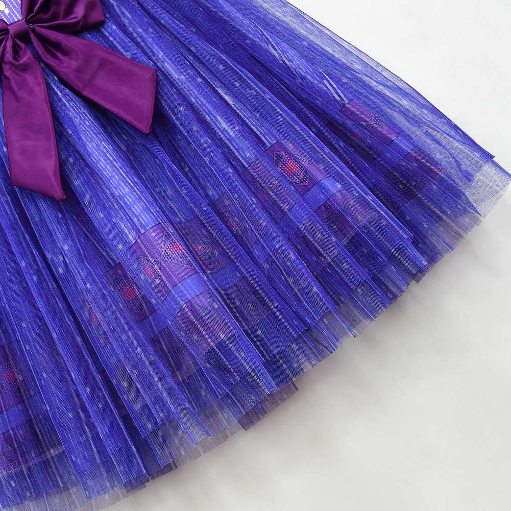  Wish Kinder Mädchen Wunsch Asha Kleid Prinzessin Cosplay Kostüm Kleid Outfits 