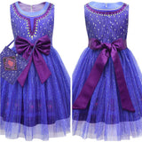  Wish Kinder Mädchen Wunsch Asha Kleid Prinzessin Cosplay Kostüm Kleid Outfits 