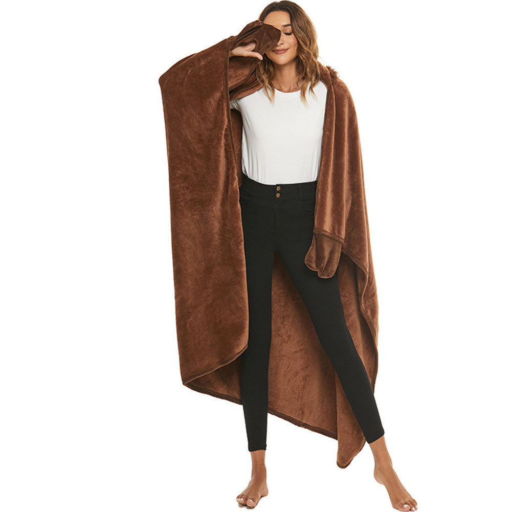 Yak Cosplay Kostüm Verkleidung Outfits Halloween Karneval Anzug Flanell Decke